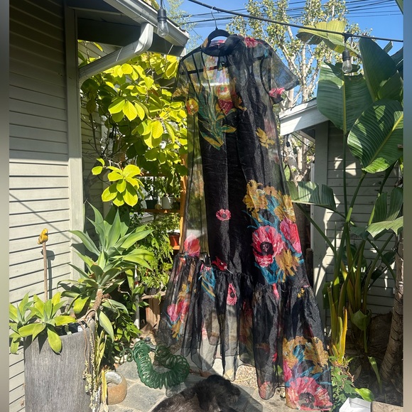 STAUD Calluna Floral Organza Gown L - Picture 6 of 10